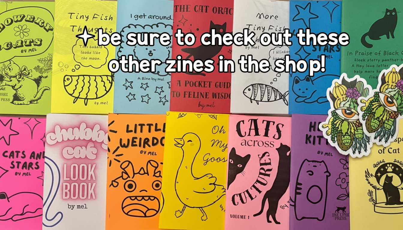 Little Weirdos — Mini Creature Zine (8 pages)