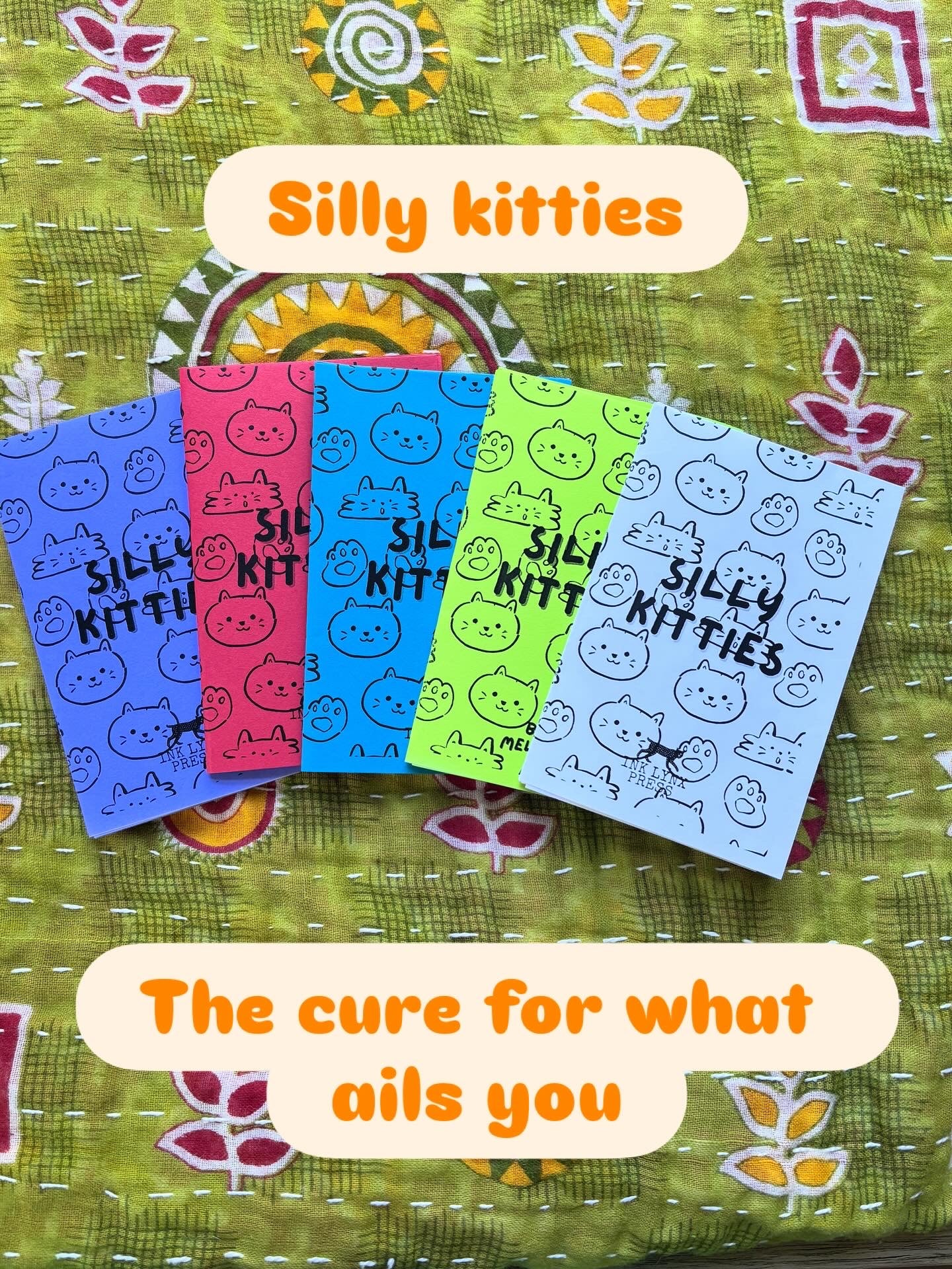 Silly Kitties 8-Page Mini Zine