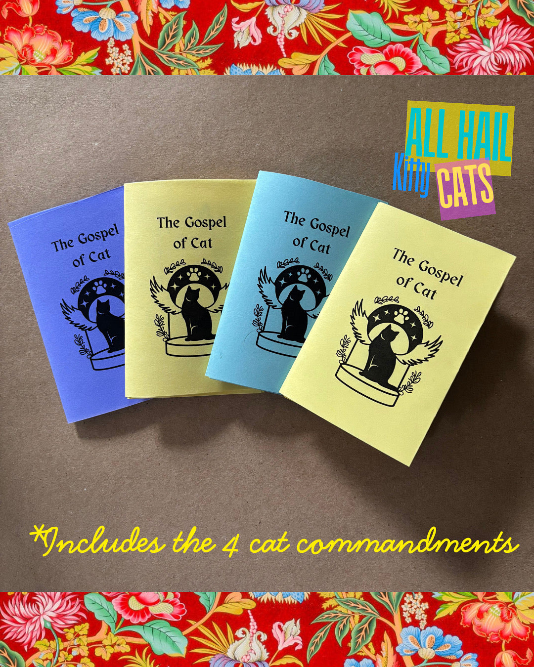 Gospel of Cat Zine (mini 8 page zine)